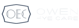 The Owen Eye Care website footer logo