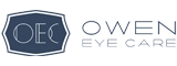 The Owen Eye Care website scrolling logo